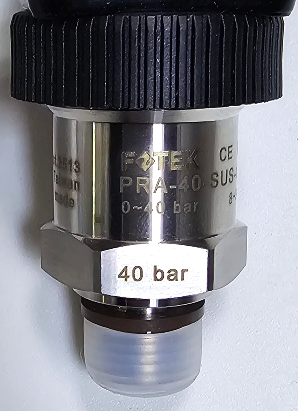 FOTEK PRA40SUS14GLM Pressure Transmitter – 40 BAR, 8~30VDC, 420 mA3