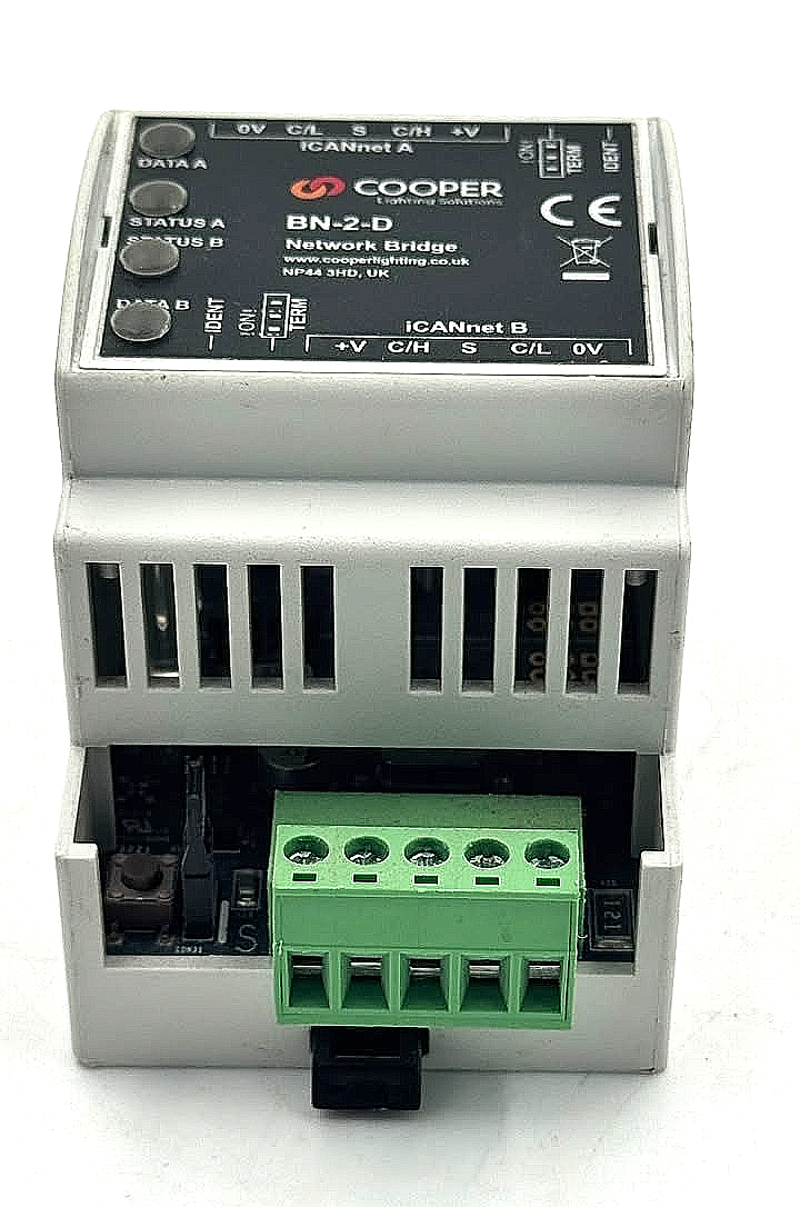 Cooper Lighting BN-2-D iCANnet Network Bridge Lighting Control System| UK Made2