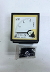 F.C. Misure | WQE721 | Analog Panel Power Meter – 5A Input, 0–90 Scale Range1