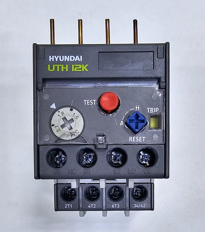 Hyundai UTH12K A2P10S Thermal Overload Relay |1.5 A to 2.1A| 690V, Made in Korea1