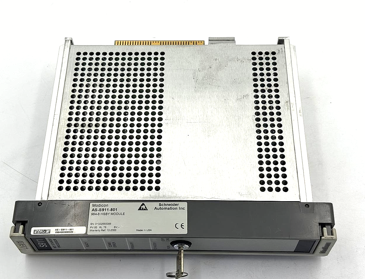 Schneider Electric Modicon ASS911801 | 9848 HSBY Module | Made in USA2
