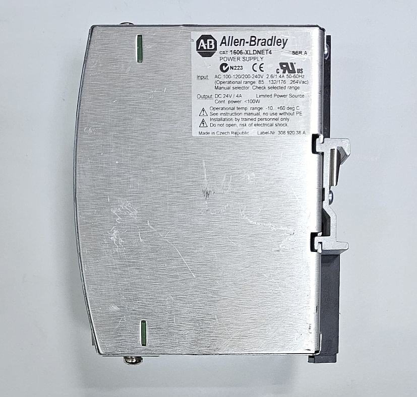 AllenBradley 1606XLDNET4 Power Supply – 24V DC / 4A | 100W2