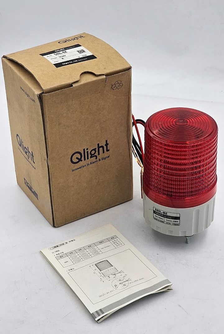 QLight S80LBZ Signal Light | DC24V, 0.094A | Made in Korea0