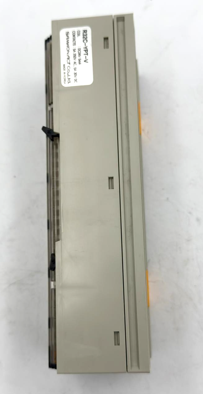 SAMWON ACT R32CYPTV Relay Terminal | DC24V Coil, 250VAC / 30VDC( 1 pcs)5