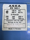 ASEA | EG 1601 | Contactor | 160 A | Coil 110 V127 V | Electrical Contactor3