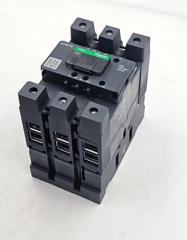Schneider Electric TeSys LC1D115KUEC Contactor 440V115A | 100250V AC/DC Coil1
