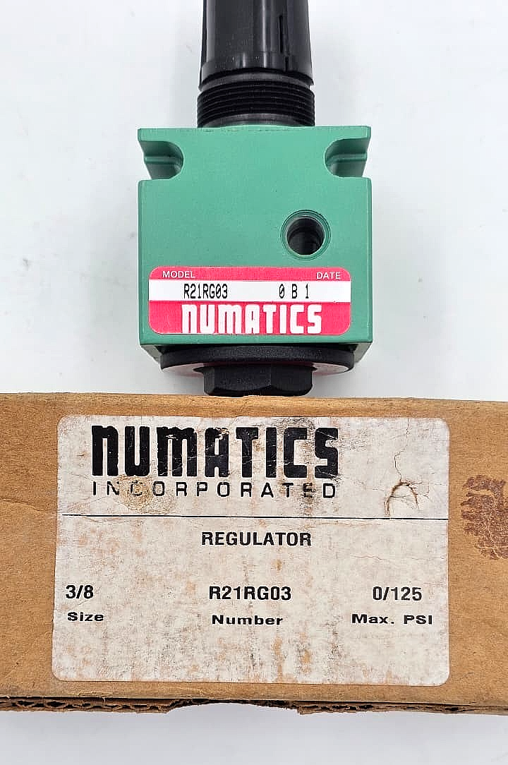 Numatics R21RG03 Pneumatic Air Pressure Regulator Valve1