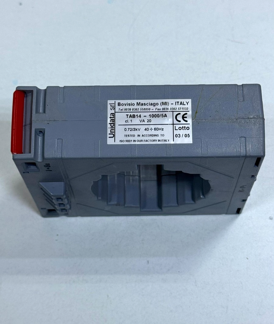 Unidafa SRL  | TAB141000/5A | Current Transformer | Made in Italy1