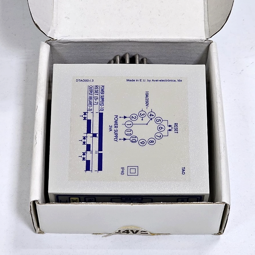 Avel Electronic | 11Pin | TAO |  Delay On Operate Timer | 24VDC1