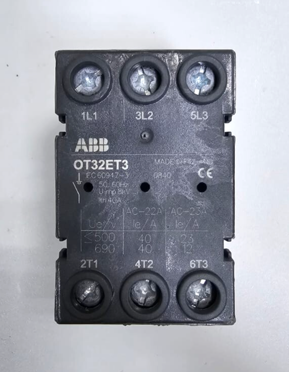 ABB OT32ET3 Switch Disconnector | 1SCA022352R6870 | 40A | CE Certified0