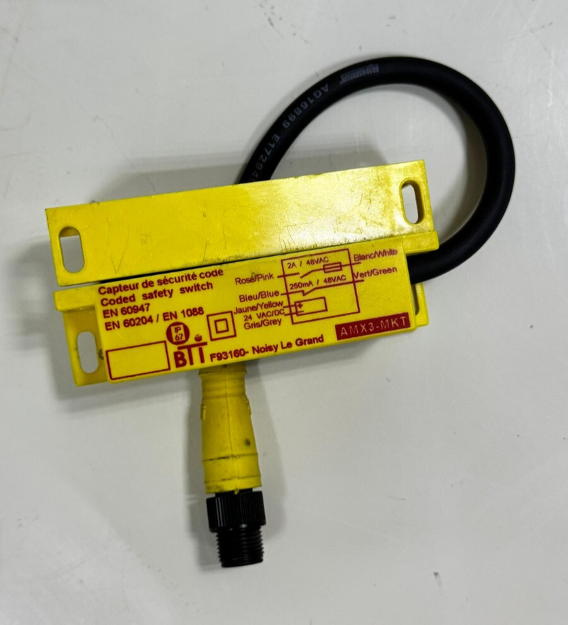 AMX Process ACOTOM3 BTİ Coded Safety Switch + Receiver AMX3MKT0