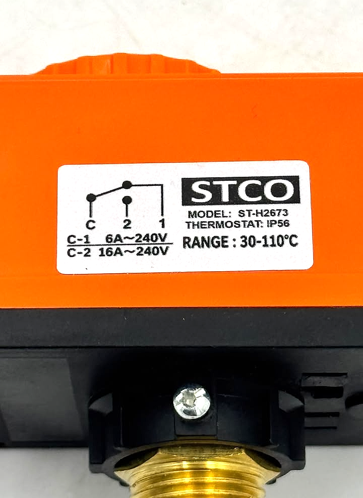 STCO ST-H2673 Thermostat IP56 30-110°C | 16A 240V3