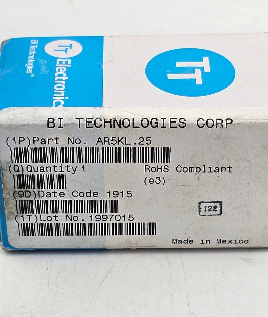 TT Electronics AR5KL.25 Wirewound Precision Rotary Potentiomet ( 1 pcs )4