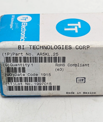 TT Electronics AR5KL.25 Wirewound Precision Rotary Potentiomet ( 1 pcs )4