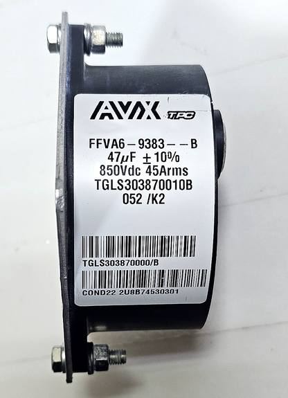 (1 Piece) AVX TPC | FFVA69383B 47µF ±10% 850VDC Film Capacitor TGLS303870010B2