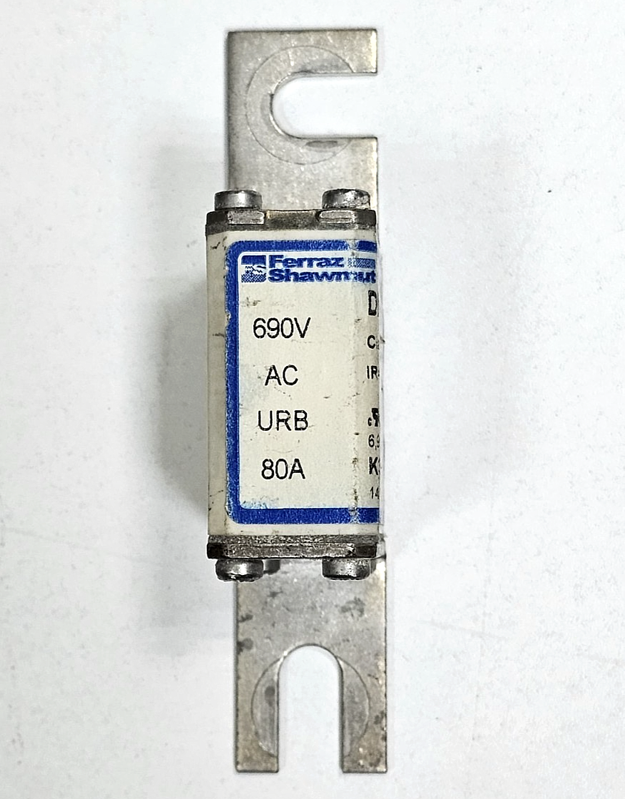 Ferraz Shawmut | DN000UB69V80 | Protistor Fuse | 80A | 690V AC1