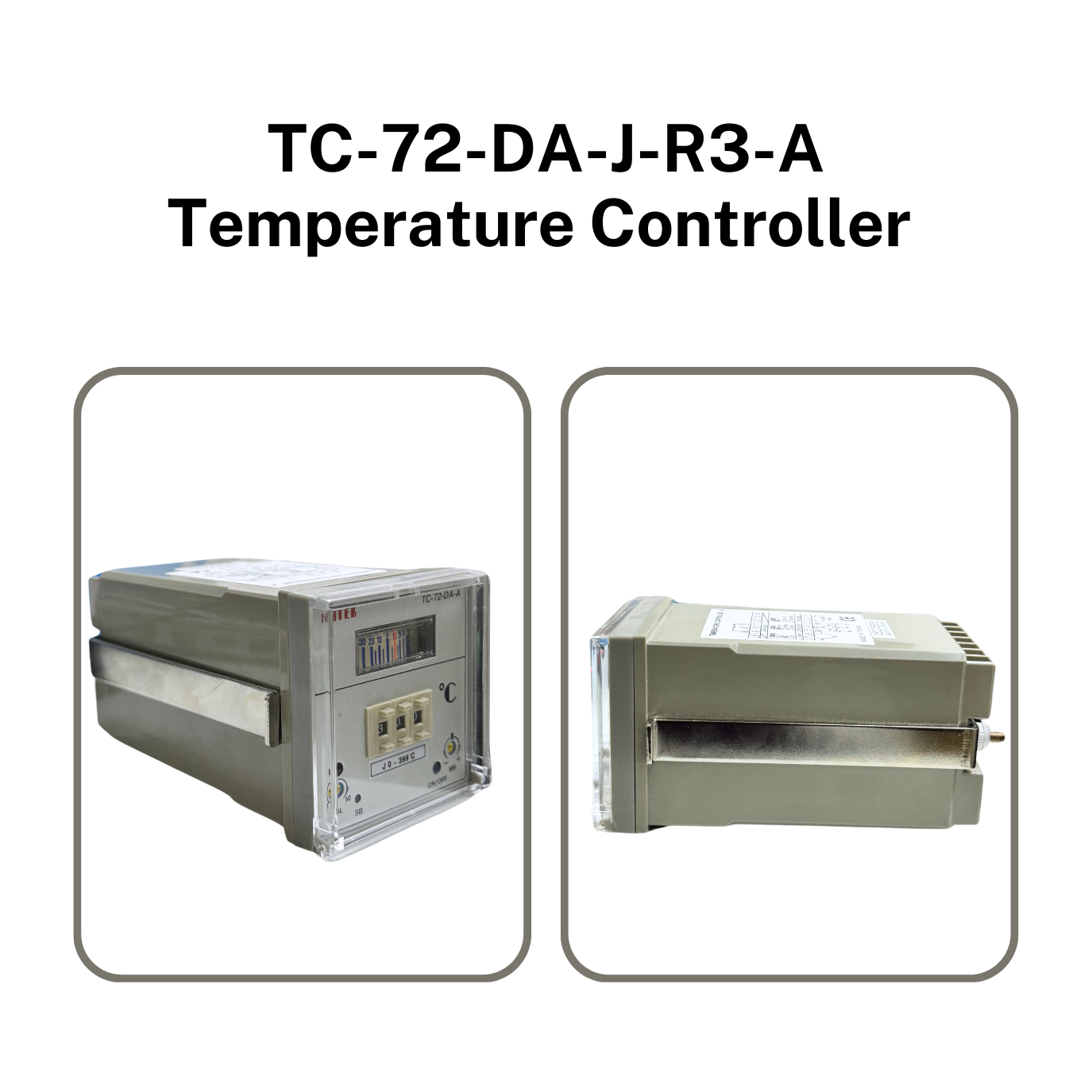 TC72DAJR3A Temperature Controller | JType Sensor Support (0~399°C) | Relay1