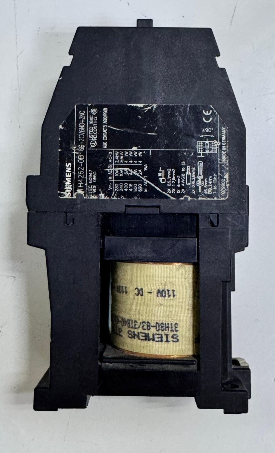 Siemens TH42620B Contactor Auxiliary Block | 6NO+2NC | 16A | 690V1