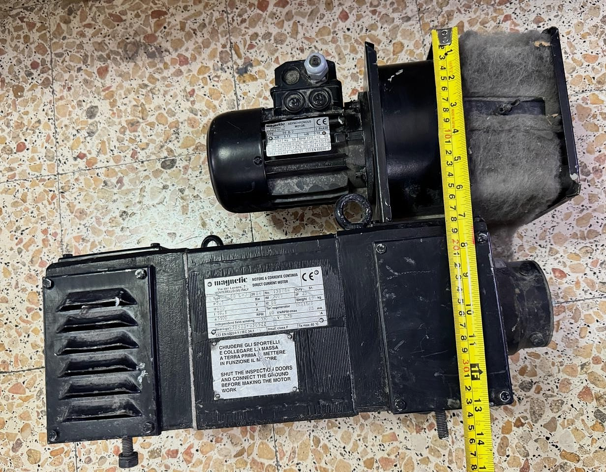 Magnetic | MM80 LJ | DC Motor | Made in Italy | 5.3 kW | 400V  DC | 3100 RPM10