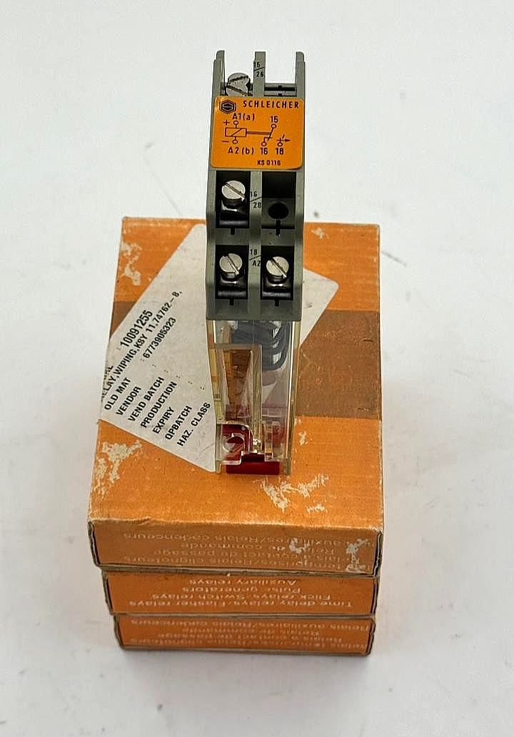 Schleicher Mikrolais Kompakt KSY 11 Time Relay – Made in Germany( 1 pcs )9