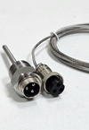 PT100 | Thermocouple Sensor | 5mm Probe | 52mm Length | 2m Wire | 8 mm Thread1