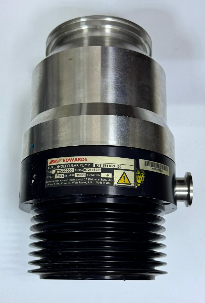 Edwards EXT 351 Turbomolecular Vacuum Pump | ISO 100 | 14kg | Made in UK0