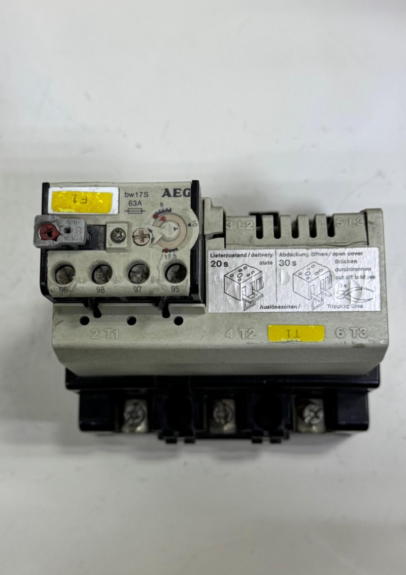 AEG 910341726 bw17s| 63 A| Industrial Control Relay 600V0