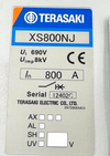 Terasaki TemBreak XS800NJ 800A | MCCB (Molded Case Circuit Breaker)  1 pcs1