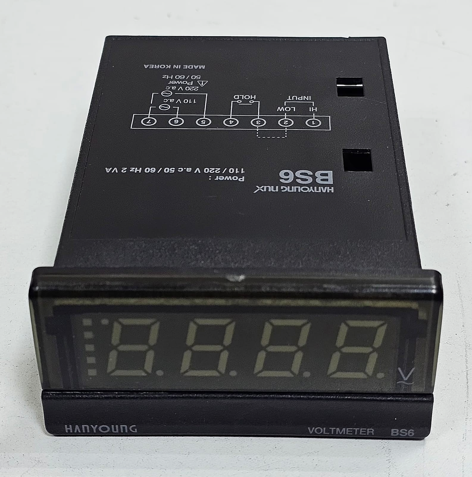 Hanyoung | NUX BS6NA10 | Volt Meter | 500V AC Range0