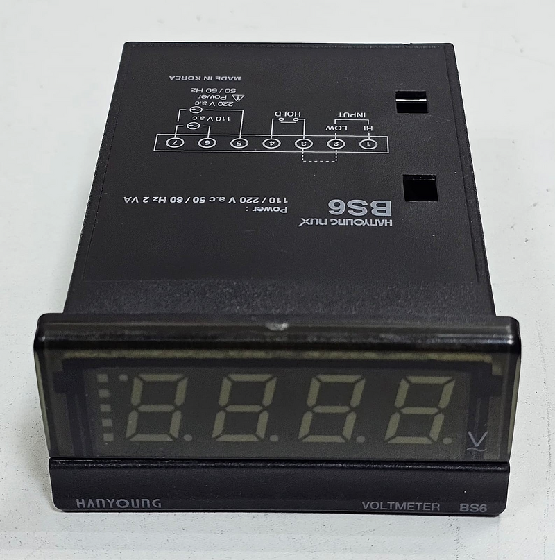 Hanyoung | NUX BS6NA10 | Volt Meter | 500V AC Range0