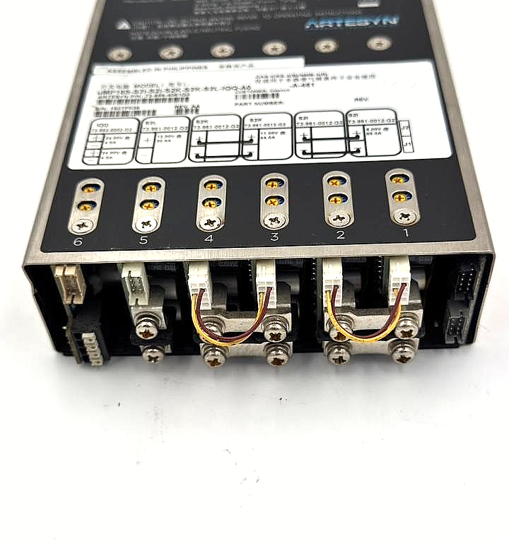 Artesyn MicroMP (uMP) Series uMP16SS21S21S2KS2KS2LIQQA0 Power Supply5