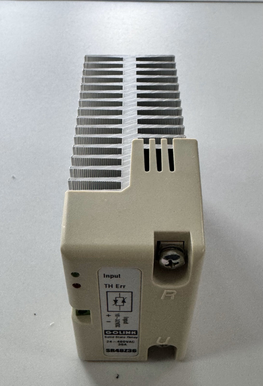 GOLINK SR48Z36 Solid State Relay – 1032VDC Input, 24480VAC Output, 36A Load1