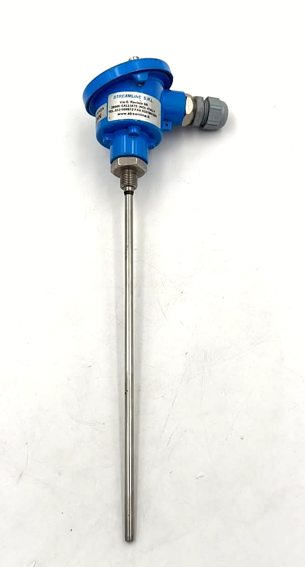 Streamline Pt100 DIN Platinum RTD Temperature Sensor | 0-200 | Made in Italy0