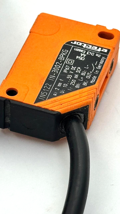 IFM Electronic IN5122 IN3002BPKG Proximity Sensor | Made in Germany3
