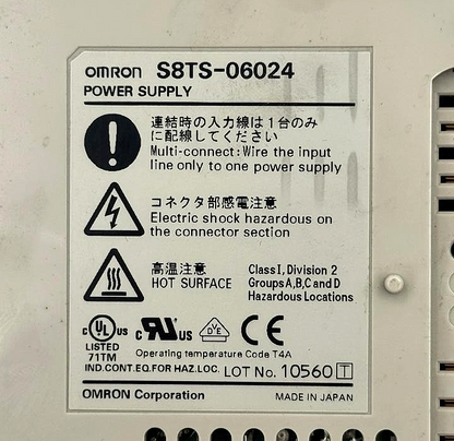 OMRON S8TS06024 SwitchMode Power Supply | Made in Japan  ( 1 pcs )3