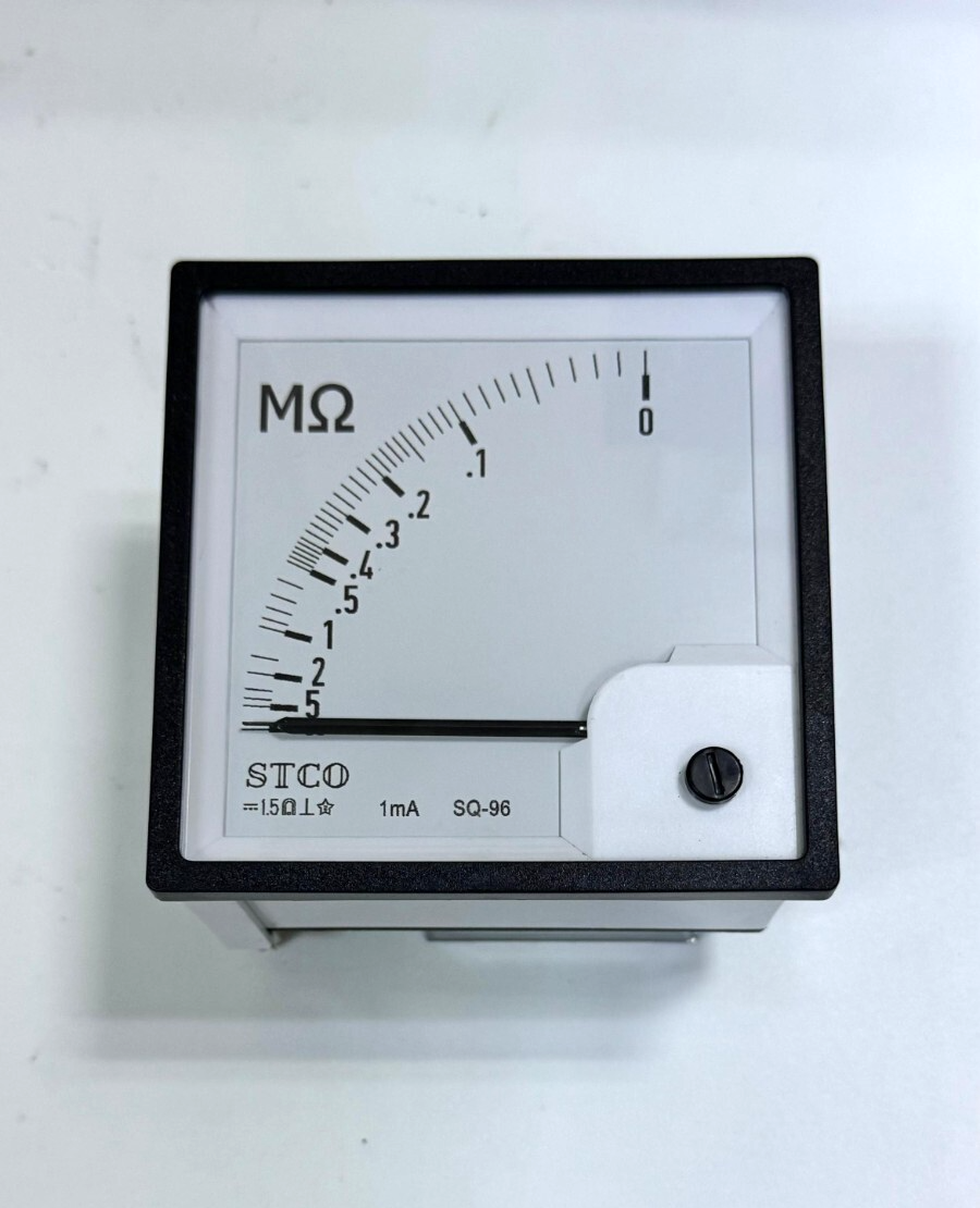 STCO SQ96 Analog Insulation Resistance Meter | 1mA Input | Class 1.5 Accuracy1