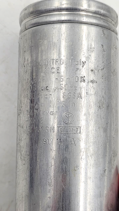 Elcontrol Energy MCE 66.6µF 400VAC | Capacitor ( 1 pcs )1