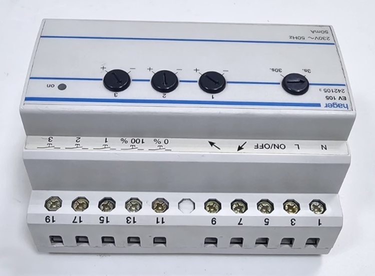 Hager EV105 Remote Control Dimmer Module | 230V AC | 50Hz | 50mA | German Made4