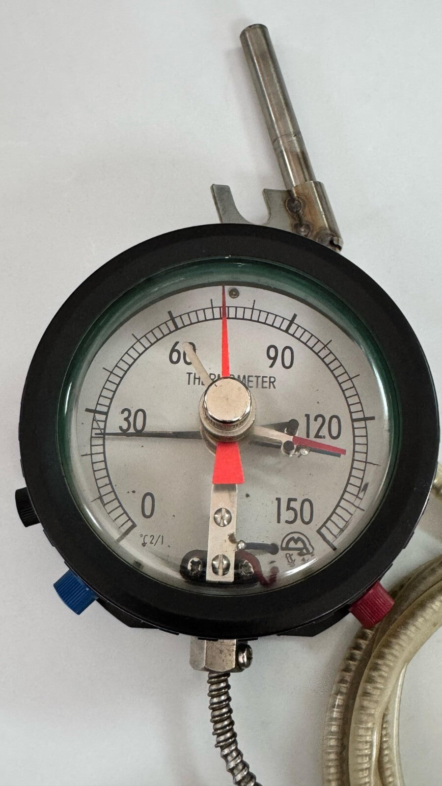 Thermometer Gauge Industrial Analog | 0–150°C Dial Display1
