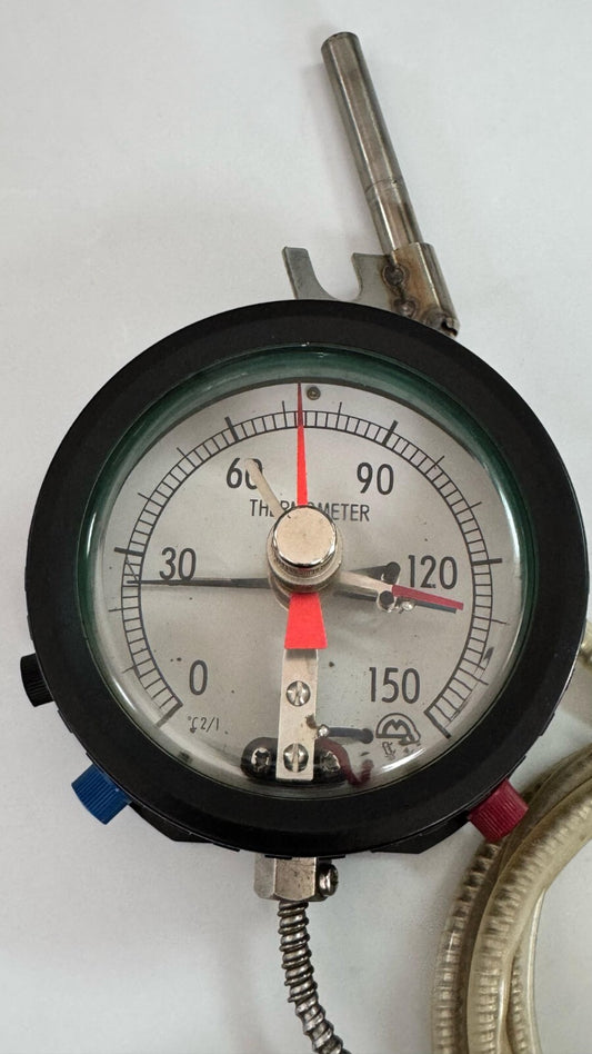 Thermometer Gauge Industrial Analog | 0–150°C Dial Display1