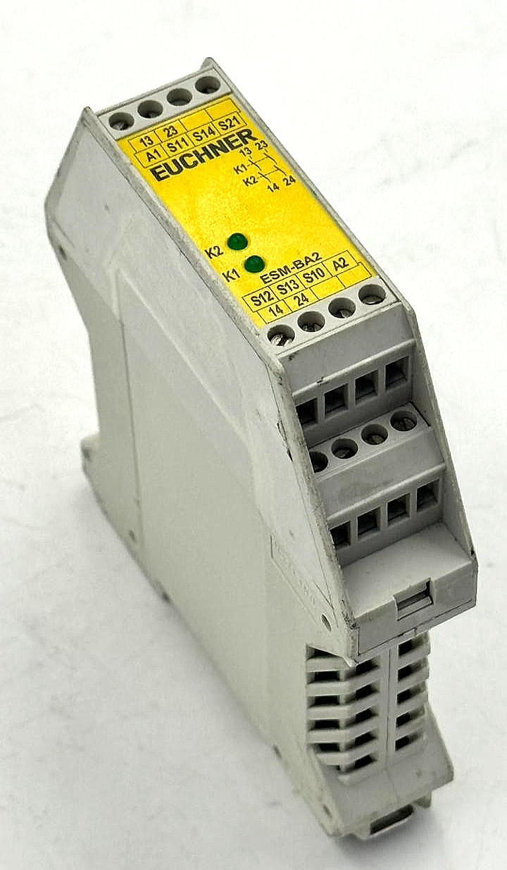 Euchner ESMBA201 Safety Relay Unit | Industrial Safety Controller0