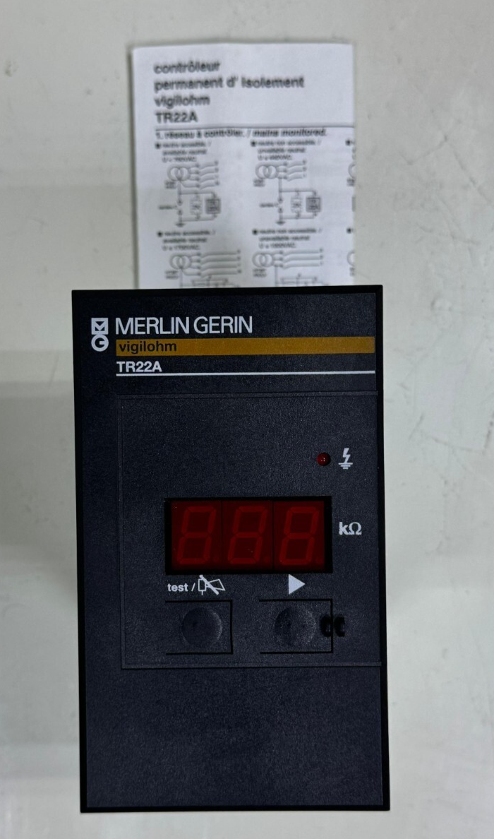 Merlin Gerin Viglohm TR22A Voltage Monitoring Relay – 220415V – Made in France0