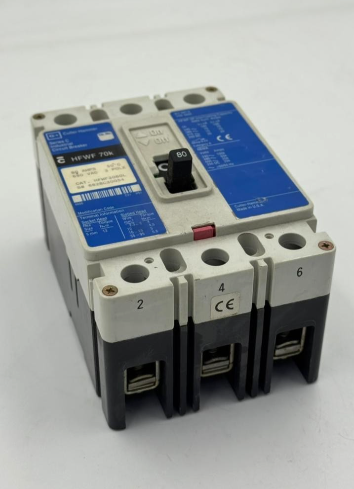 CutlerHammer | HFWF 70K | Circuit Breaker | 80 A | Made in USA6