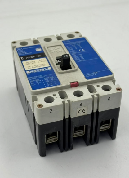 CutlerHammer | HFWF 70K | Circuit Breaker | 80 A | Made in USA6