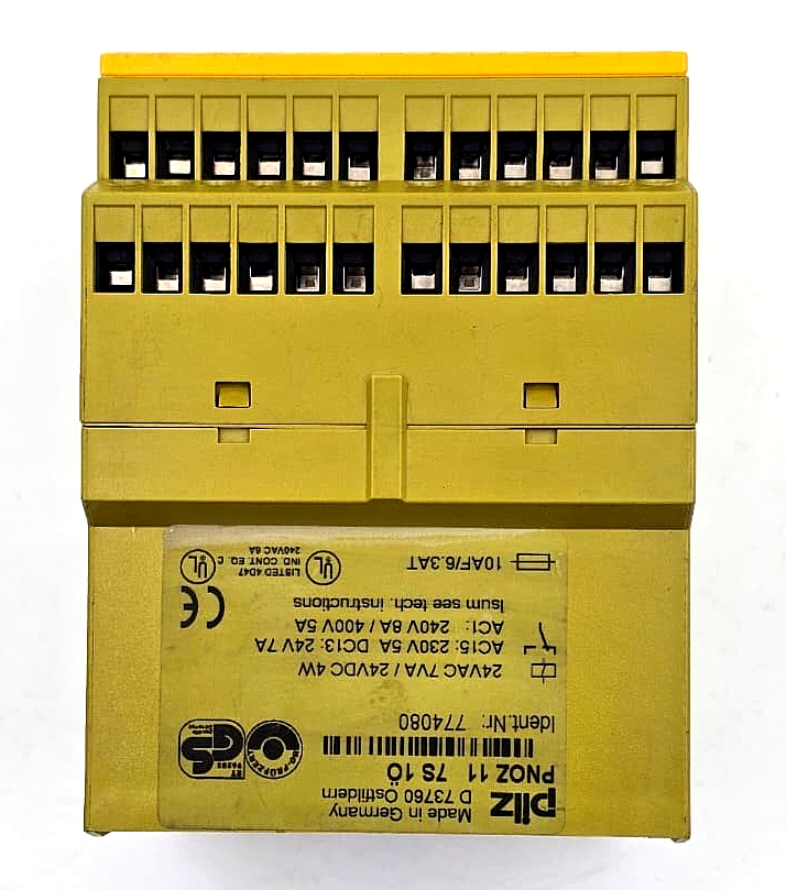 Pilz PNOZ 11 | Safety Relay | 24 VAC 24VDC | Made in Germany2