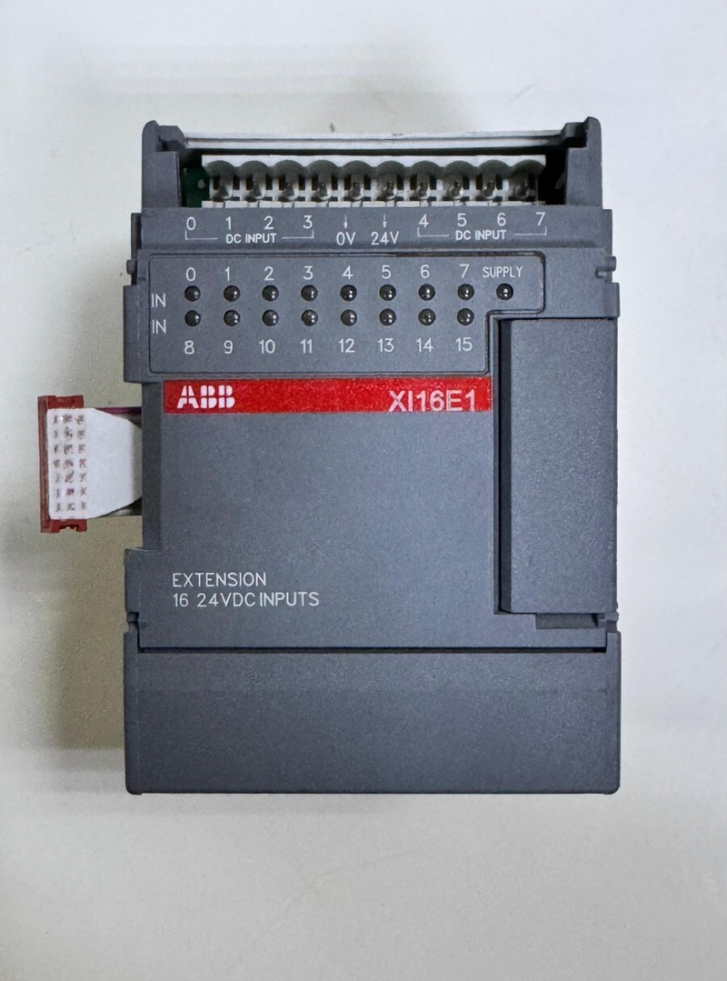 ABB 1SBP260100R1001 XI16E1E4.0 Digital Input Extension Module – 16 Inputs, 24VD0
