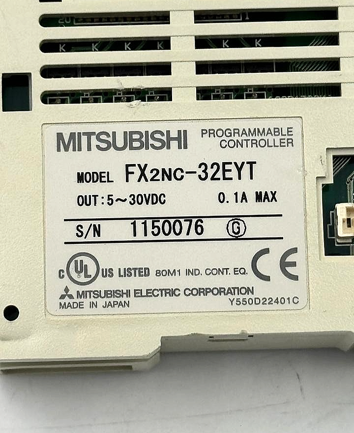 Mitsubishi FX2NC32EYT PLC Modular Extension Unit | Made in Jpan ( 1 pcs )2