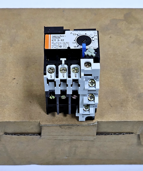 (1 piece) Sprecher+Schuh | CT312 | Thermal Overload Relay | 2.5 A660 V0