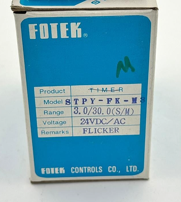 Fotek STPYFKM3 24V DC Industrial Timer Relay | 24 VDC | Made in Taiwan7