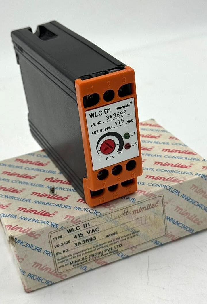 Minilec WLC D1 Water Level Controller | 415V AC | Made in India ( 1 Pcs )0